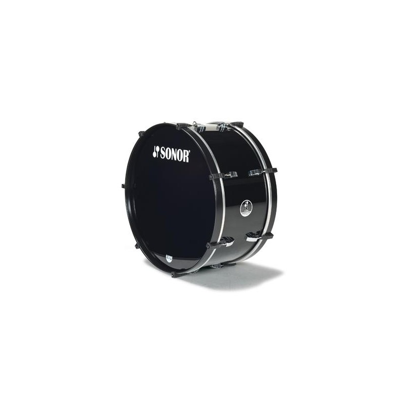 SONOR Bass Drum, MC 2612 B CB, 26" x 12", Celluloid Black